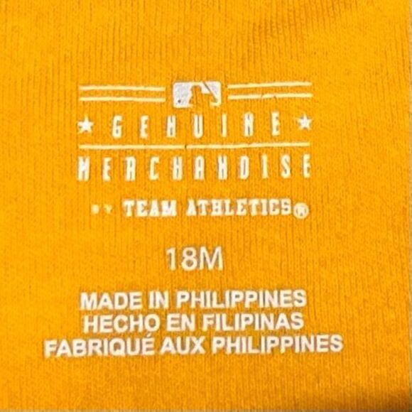 Genuine Merchandise Athletics Baseball Bodysuit Girls Size 18 Months - Picture 3 of 5